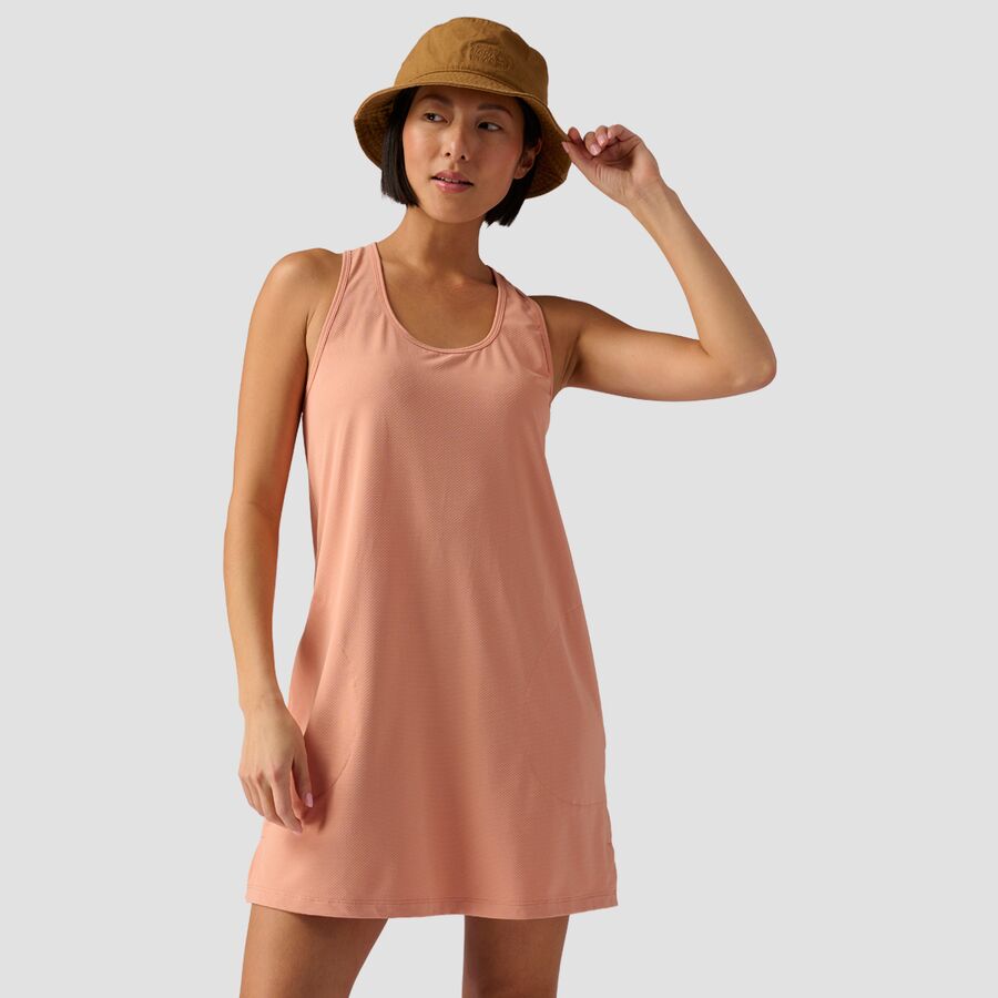 () obNJg[ fB[X ^z T hX - EBY Backcountry women Tahoe Sun Dress - Women's Rose Cloud