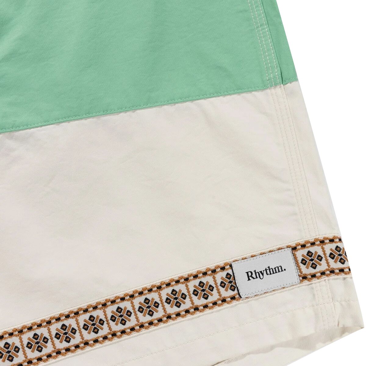 (取寄) リズム メンズ ヘリテージ スプライス トリン トランク - メンズ Rhythm men Heritage Splice Trinm Trunk - Men's Sea Green