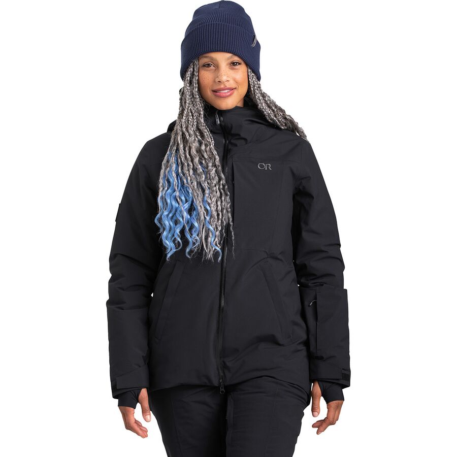 (取寄) アウトドア リサーチ レディース スノースクリュー ジャケット - ウィメンズ Outdoor Research women Snowcrew Jacket - Women's Black