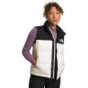 (取寄) ノースフェイス レディース 1996 レトロ ヌプシ ベスト - ウィメンズ The North Face women 1996 Retro Nuptse Vest - Women's Gardenia White/TNF Black