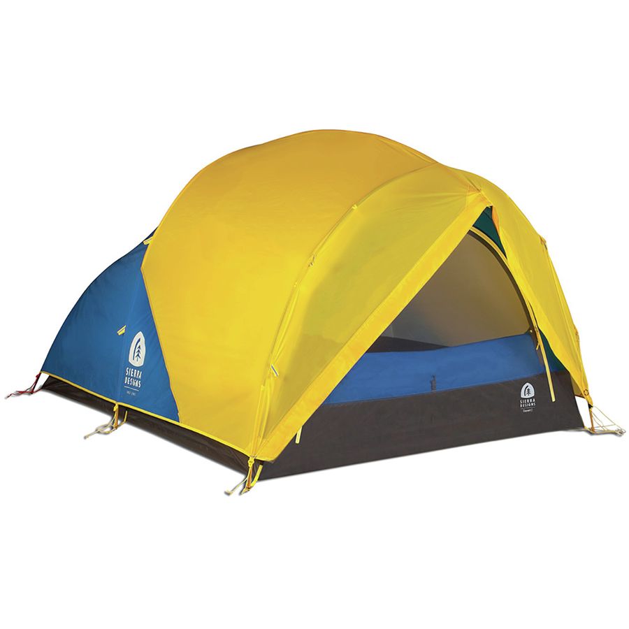 () VGfUCY Ro[g 2 eg: 2-p[\ 4-V[Y Sierra Designs Convert 2 Tent: 2-Person 4-Season Yellow/Blue
