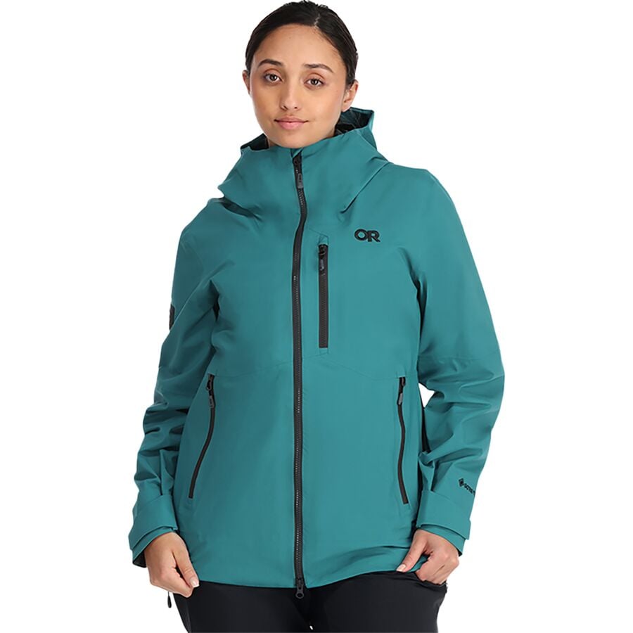 (取寄) アウトドア リサーチ レディース ヘミスフィアズ リ ジャケット - ウィメンズ Outdoor Research women Hemispheres II Jacket - Women's Deep Lake