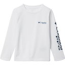 (取寄) コロンビア トドラー ボーイズ ターミナル タックル ロング-スローブ シャツ - トドラー ボーイズ Columbia toddler boys Terminal Tackle Long-Sleeve Shirt - Toddler Boys' White/Collegiate Navy Logo 1