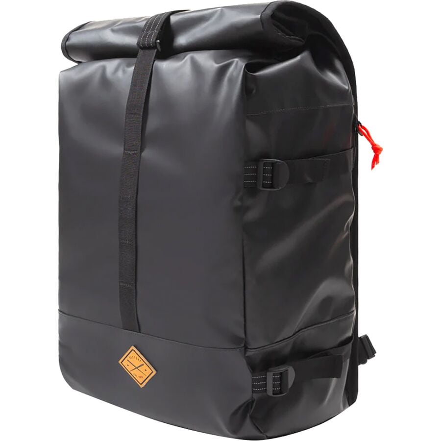 () Xgbv [gbv 40L obNpbN Restrap Rolltop 40L Backpack Black