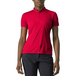 (取寄) カステリ レディース テック 2 ポロ シャツ - ウィメンズ Castelli women Tech 2 Polo Shirt - Women's Hibiscus