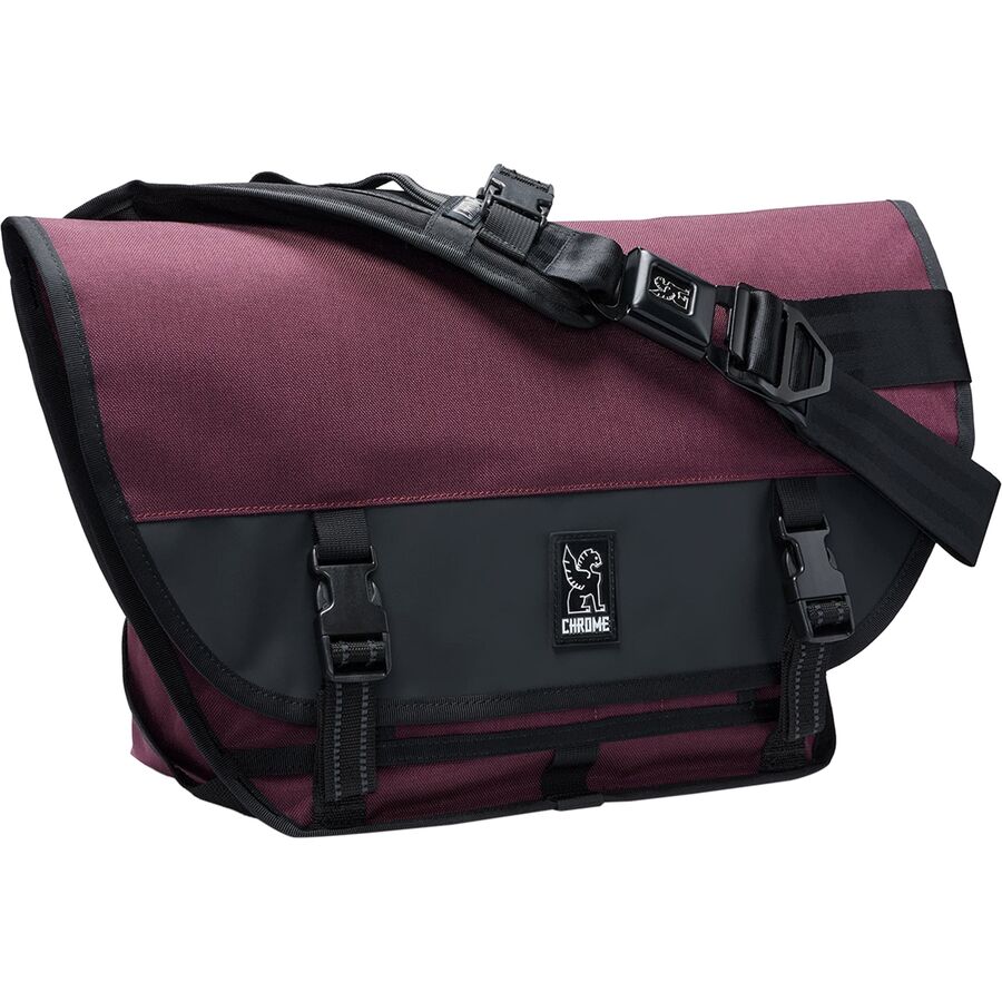 () N[ ~j g 20L bZW[ obO Chrome Mini Metro 20L Messenger Bag Royale