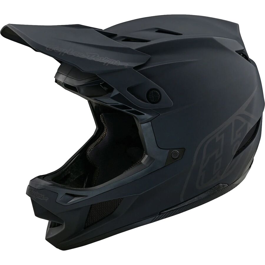 () ȥ꡼ǥ D4 ݥꥢ饤 إå Troy Lee Designs D4 Polyacrylite Helmet Stealth Black