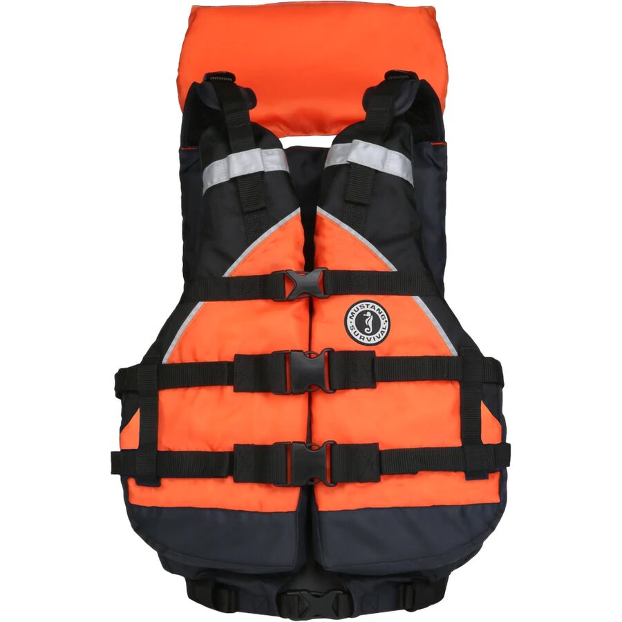 (取寄) マスタングサバイバル エクスプローラ V パーソナル フローテーション デバイス Mustang Survival Explorer V Personal Flotation Device Orange/Black