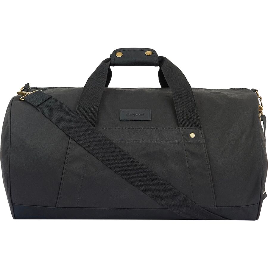 () ouA[ GNXv[ bNX _bt obO Barbour Explorer Wax Duffle Bag Black