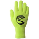 () V[YpX Y NX|Cg jbg EH[^[v[t O[u - Y Showers Pass men Crosspoint Knit Waterproof Glove - Men's Neon Green