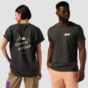() obNJg[ x`[ rh T-Vc Backcountry Venture Beyond T-Shirt Black Wash