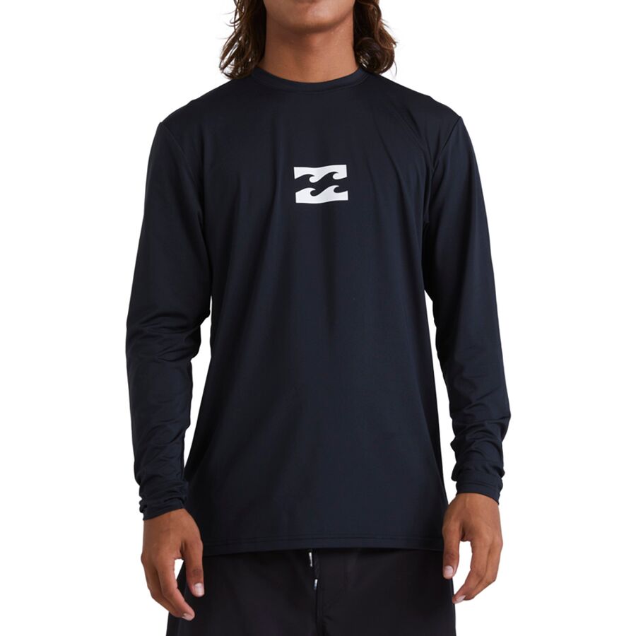 () ӥܥ   ǥ  Lf - å奬 -  Billabong men All Day Wave LF Long-Sleeve Rashguard - Men's Black