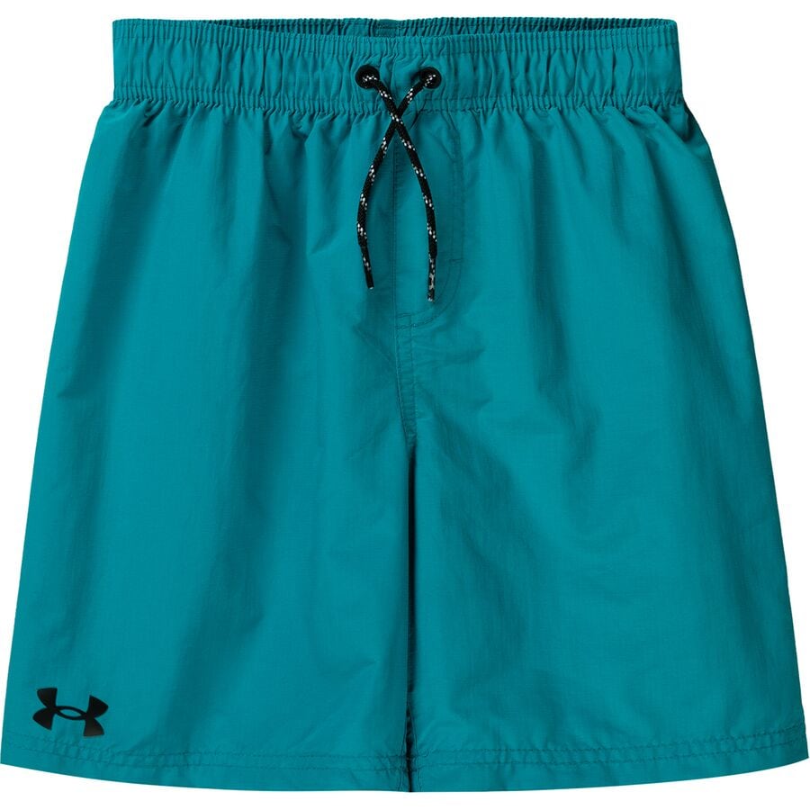 (取寄) アンダーアーマー ボーイズ クリンクル ボレー ショート - ボーイズ Under Armour boys Crinkle Volley Short - Boys' Circuit Teal