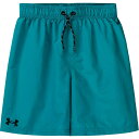 (取寄) アンダーアーマー ボーイズ クリンクル ボレー ショート - ボーイズ Under Armour boys Crinkle Volley Short - Boys' Circuit Teal