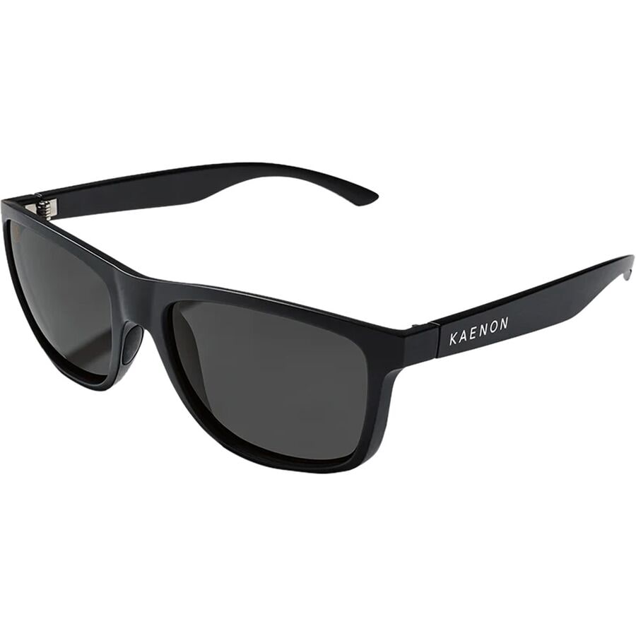 () P[m bNAEFC |[CYh TOX Kaenon Rockaway Polarized Sunglasses Matte Black/Grey 12