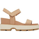 () \ fB[X WAj[ Iv Y Xgbv EFbW - EBY SOREL women Joanie IV Y Strap Wedge - Women's Honest Beige/Bleached Ceramic