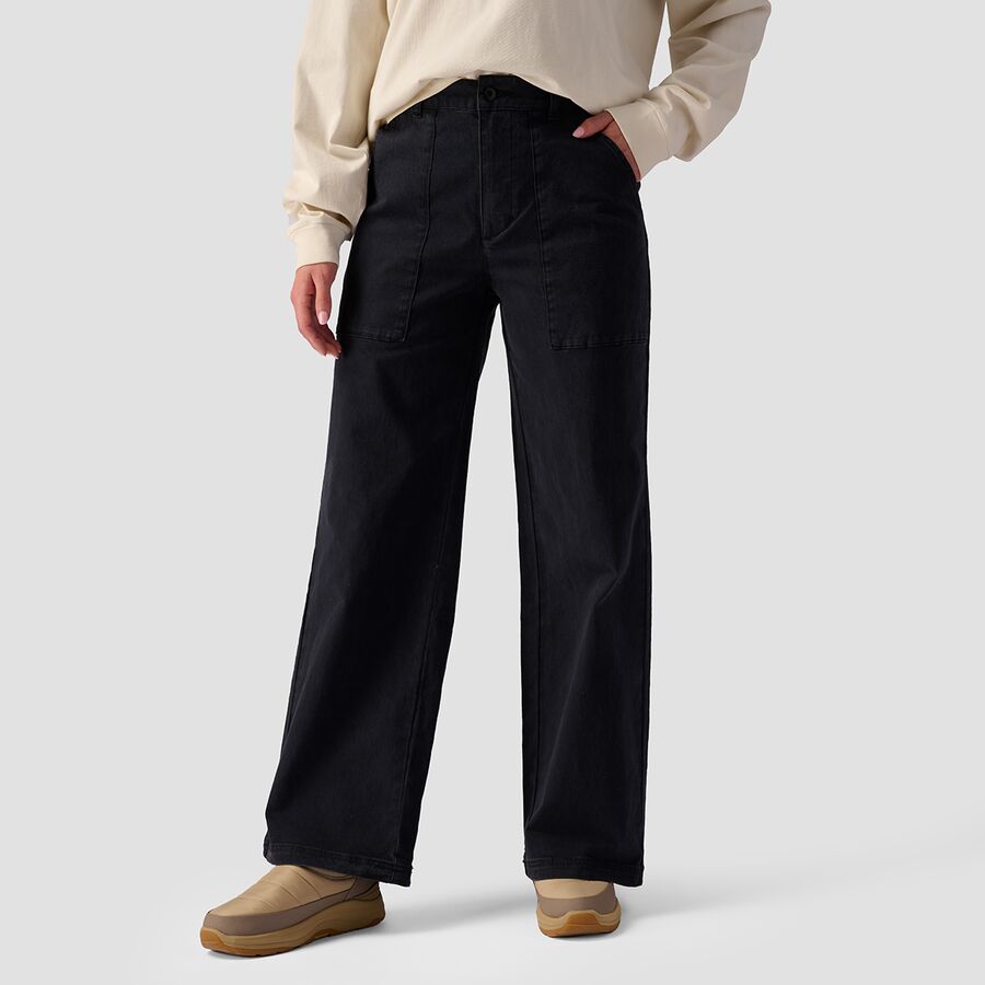 () XgCbN fB[X x`[ Ch bO pc - EBY Stoic women Venture Wide Leg Pant - Women's Stretch Limo