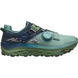 (取寄) アルトラ メンズ モン ブランク ボア トレイル ランニング シューズ - メンズ Altra men Mont Blanc BOA Trail Running Shoe - Men's Blue/Green