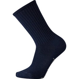 (取寄) スマートウール クラシック ハイク ライト クッション ソリッド クルー ソック Smartwool Classic Hike Light Cushion Solid Crew Sock Deep Navy