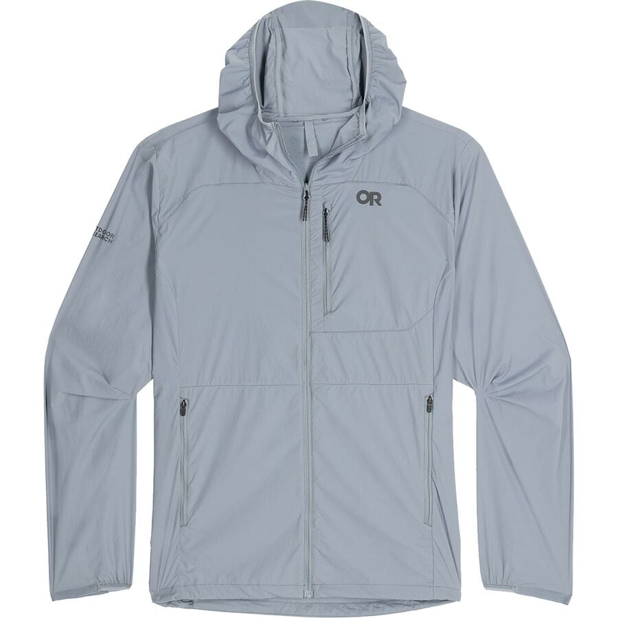 () AEghA T[` Y Vh[ EBh t[fbg WPbg - Y Outdoor Research men Shadow Wind Hooded Jacket - Men's Slate