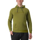(取寄) カステリ メンズ ロゴ パーカー - メンズ Castelli men Logo Hoodie - Men's Avocado Green