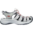 () L[ fB[X AXgA EFXg T_ - EBY KEEN women Astoria West Sandal - Women's Grey/Coral