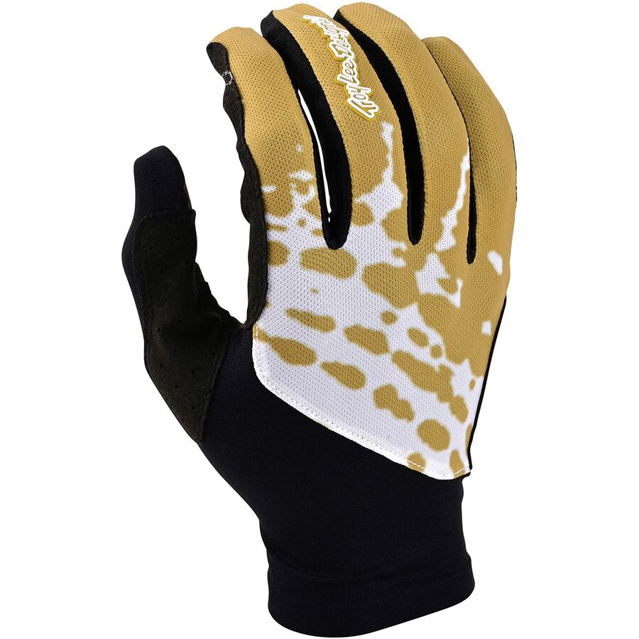 () gC[fUCY Y t[C O[u - Y Troy Lee Designs men Flowline Glove - Men's Black/Gold