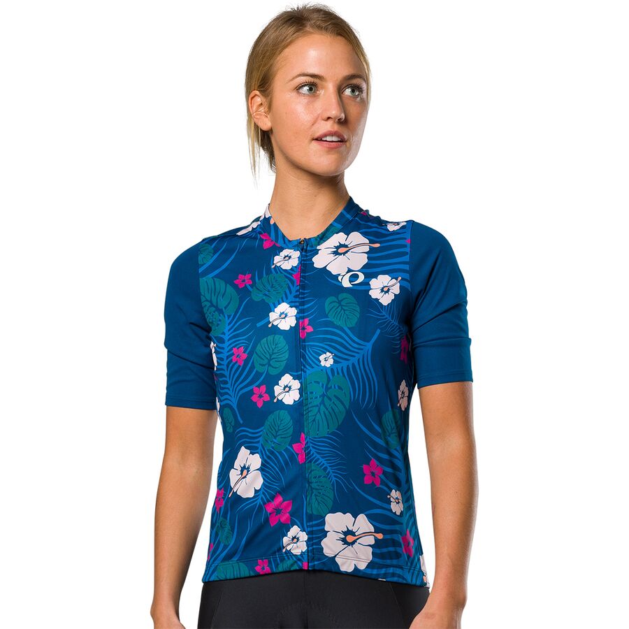 (取寄) パールイズミ レディース アタック ショートスリーブ ジャージ - ウィメンズ PEARL iZUMi women Attack Short-Sleeve Jersey - Women's Twilight Tropical