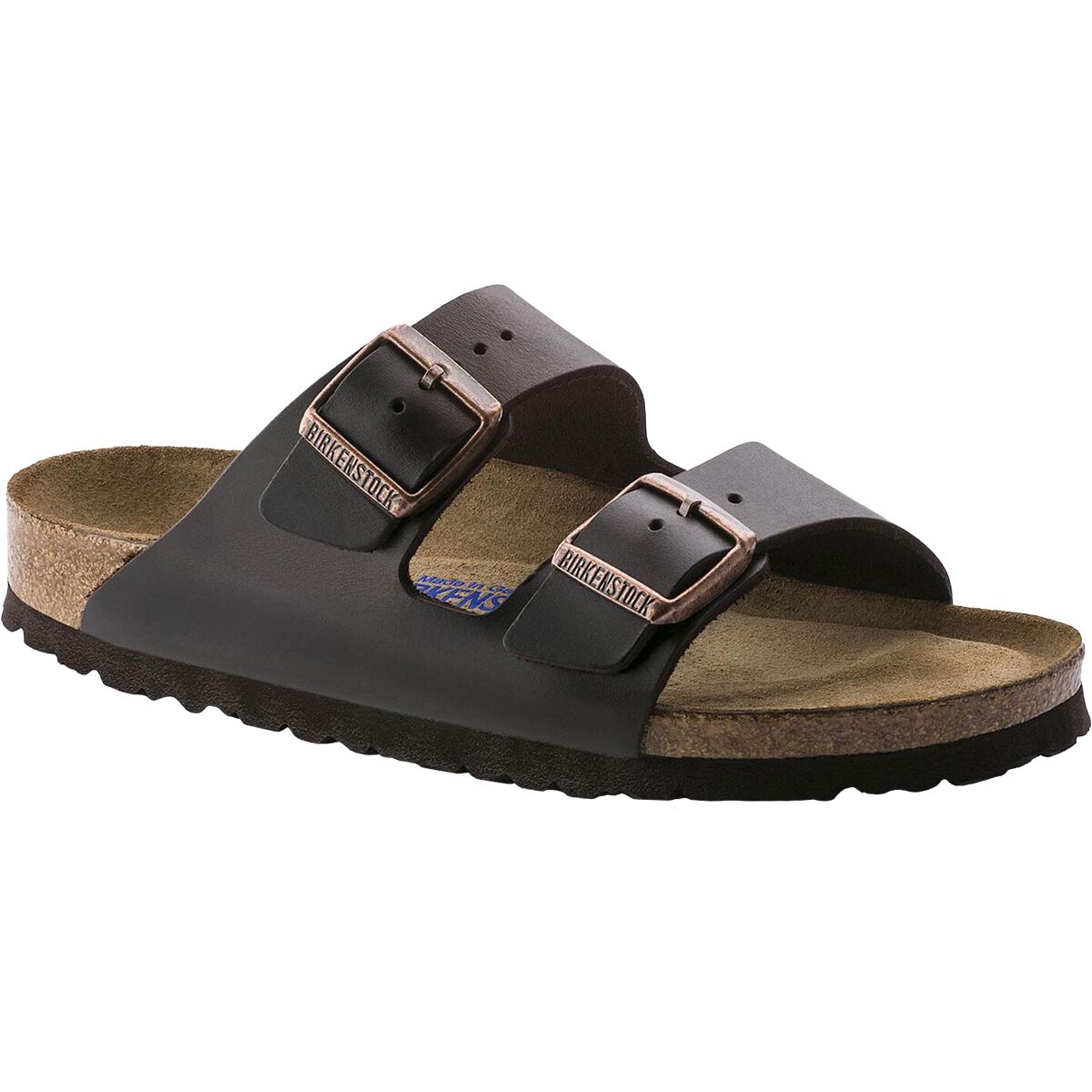 (取寄) ビルケンシュトック メンズ アリゾナ ソフト フットベッド レザー サンダル - メンズ Birkenstock men Arizona Soft Footbed Leather Sandal - Men's Amalfi Brown Leather 3