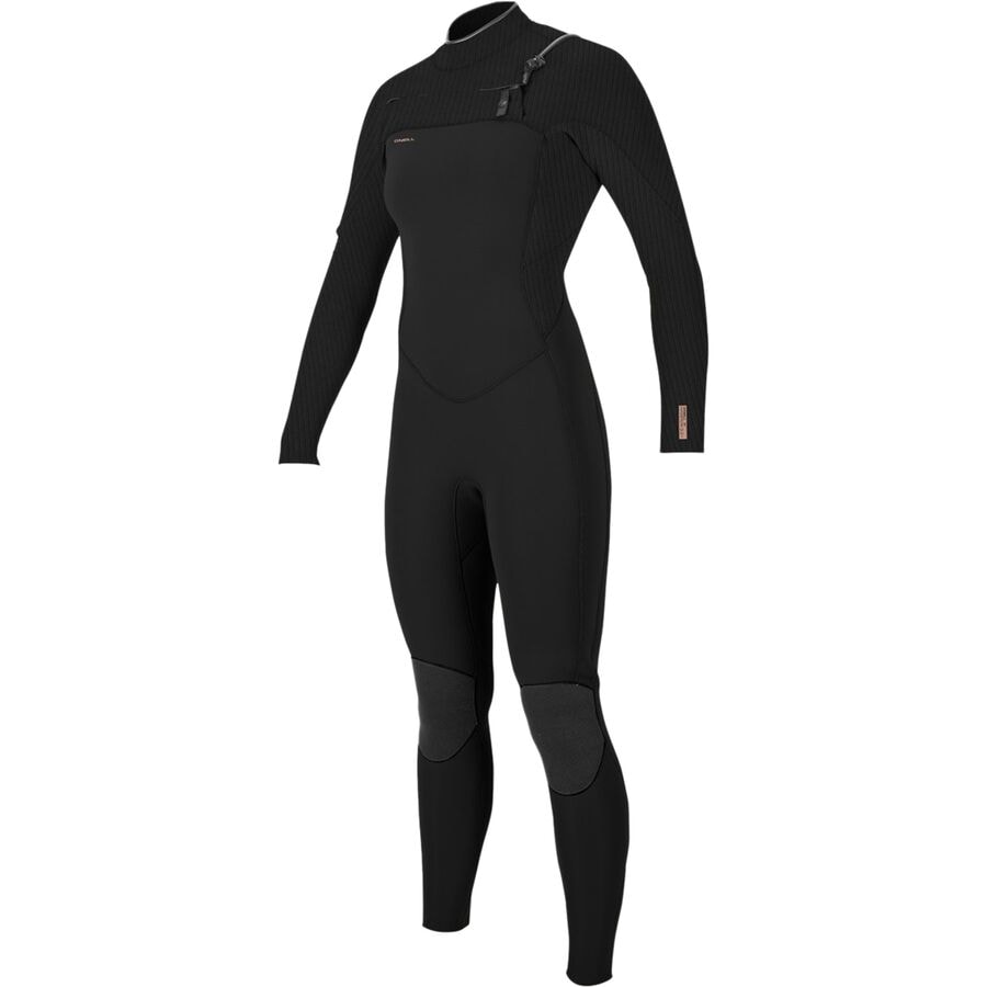 () Ij[ fB[X nCp[t[N 4/3+mm `FXg-Wbv t EFbgX[c - EBY O'Neill women Hyperfreak 4/3+mm Chest-Zip Full Wetsuit - Women's Black/Black