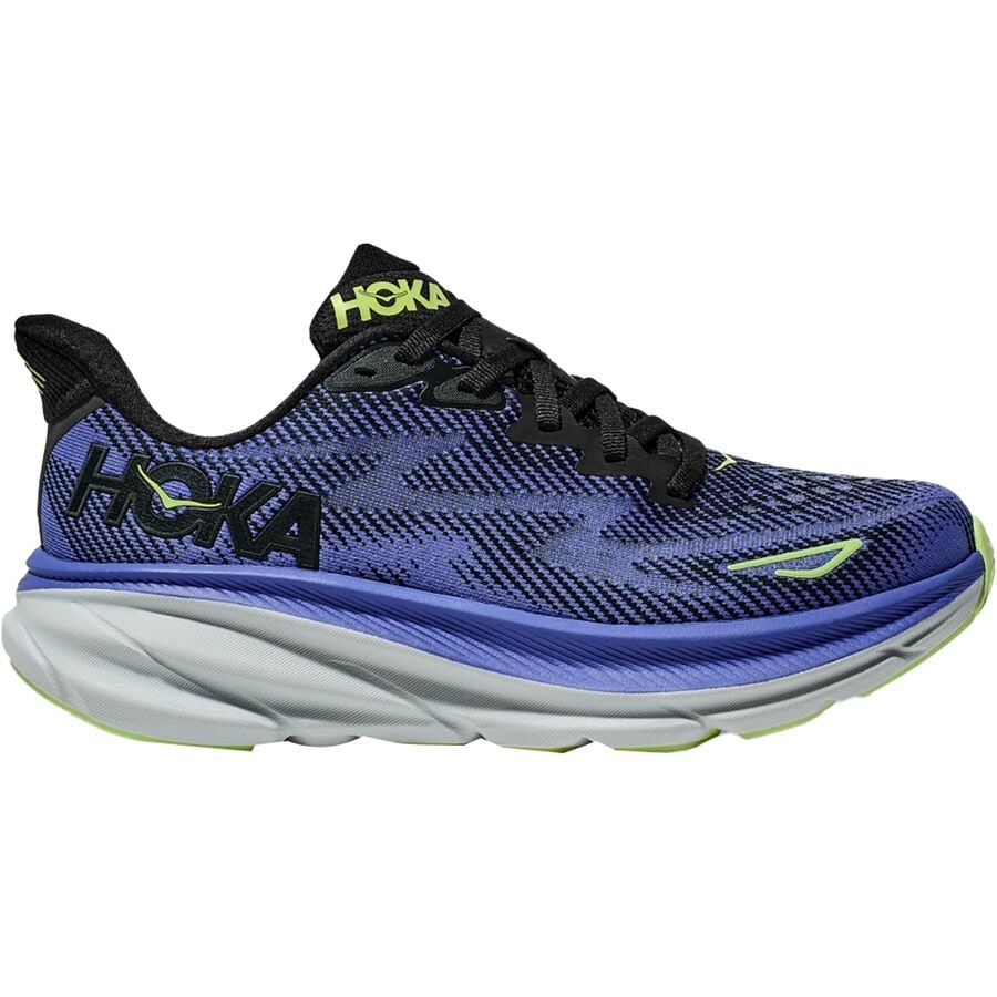 (取寄) ホカオネオネ レディース クリフトン 9 ランニング シューズ - ウィメンズ HOKA women Clifton 9 Running Shoe - Women's Black/Stellar Blue