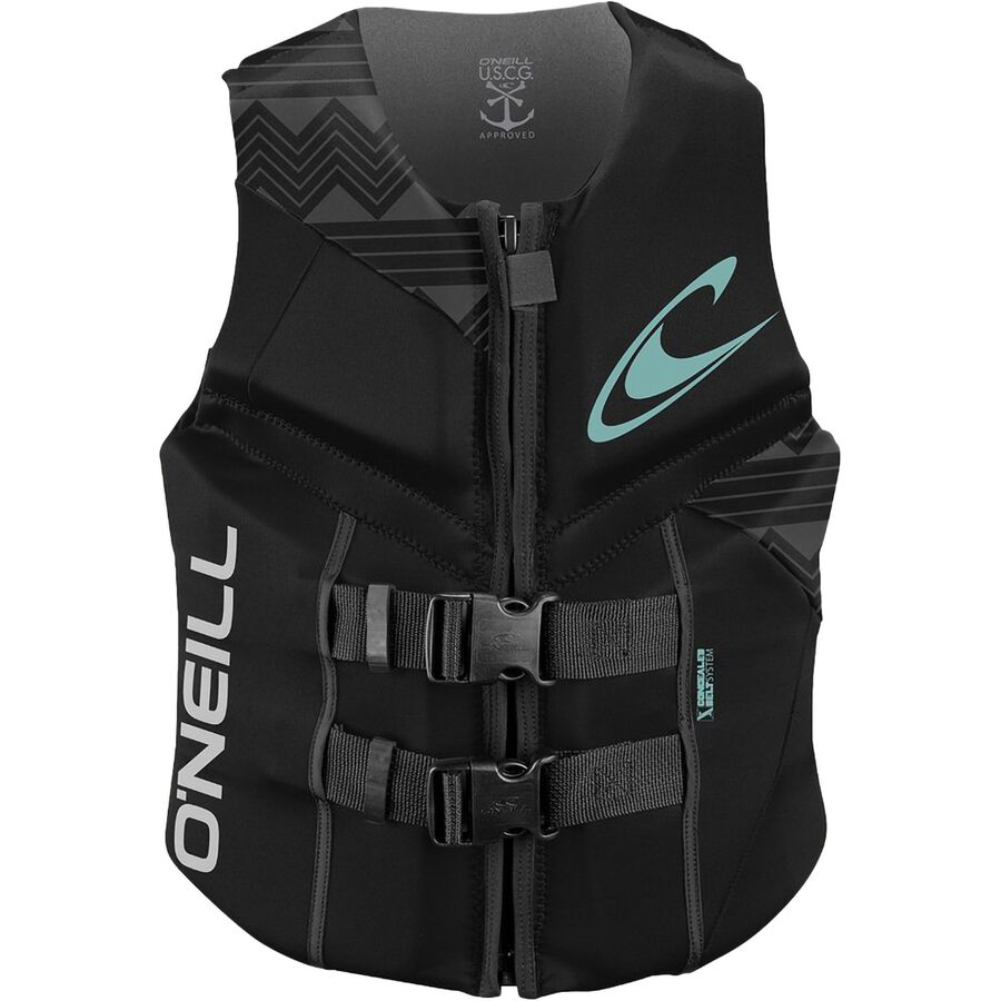 () Ij[ fB[X AN^[ USCG xXg - EBY O'Neill women Reactor USCG Vest - Women's Black/Black/Black