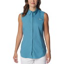 () RrA fB[X ^~A~ X[uX Vc - EBY Columbia women Tamiami Sleeveless Shirt - Women's Canyon Blue