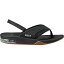 (取寄) リーフ トドラー ボーイズ ファニング サンダル - トドラー ボーイズ Reef toddler boys Fanning Sandal - Toddler Boys' Black/Silver