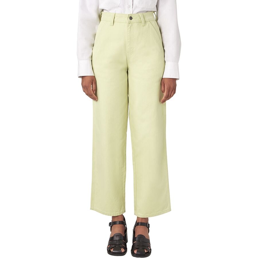 ディッキーズ ボトムス レディース (取寄) ディッキーズ レディース ダック キャンバス パンツ - ウィメンズ Dickies women Duck Canvas Pant - Women's Stonewash Pale Green