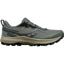 (取寄) サッカニー メンズ ペラグリン 14 トレイル ランニング シューズ - メンズ Saucony men Peregrine 14 Trail Running Shoe - Men's Bough/Shadow