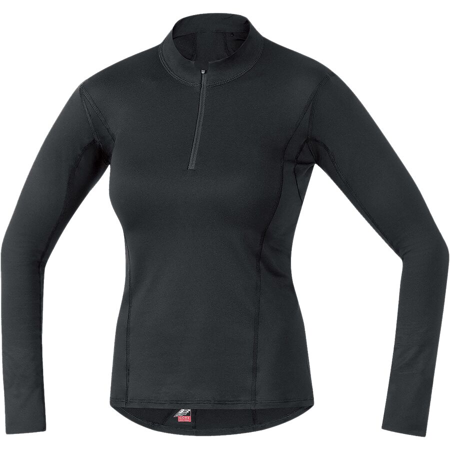 (取寄) ゴアウェア レディース ベース レイヤー サーモ タートルネック - ウィメンズ GOREWEAR women Base Layer Thermo Turtleneck - Women's Black