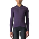 取寄 カステリ レディース アニマ 4 ロング-スローブ ジャージ - ウィメンズ Castelli women Anima 4 Long-Sleeve Jersey - Women s Night Shade/Orchid Petal