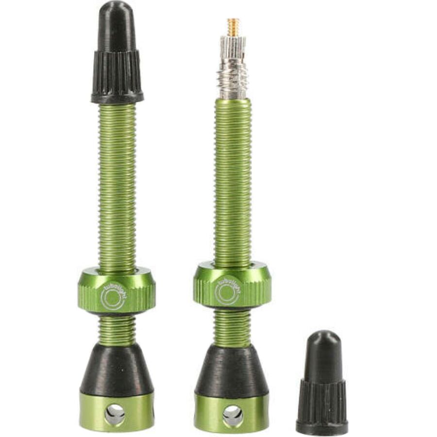 (取寄) チューボライト エアー バルブ セット Tubolight Air Valve Set Green