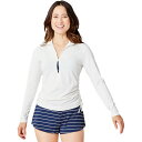 (取寄) カーヴ デザイン レディース クルス ラッシュガード - ウィメンズ Carve Designs women Cruz Rashguard - Women's Cloud(4)