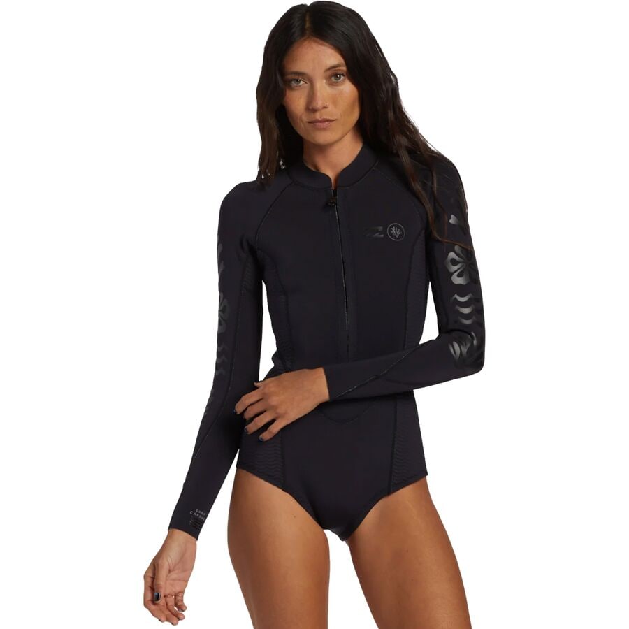 () r{ fB[X R[ K[fi[Y XvO EFbgX[c - EBY Billabong women Coral Gardeners Spring Wetsuit - Women's Black Coral