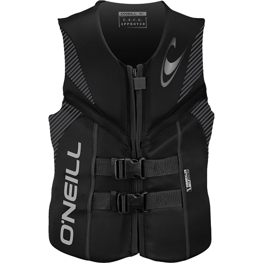 () Ij[ AN^[ USCG Ct xXg O'Neill Reactor USCG Life Vest Black/Black/Black