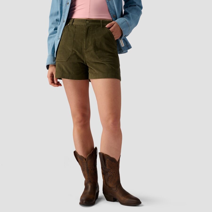 () obNJg[ fB[X J}X R[fC V[g - EBY Backcountry women Kamas Corduroy Short - Women's Kalamata