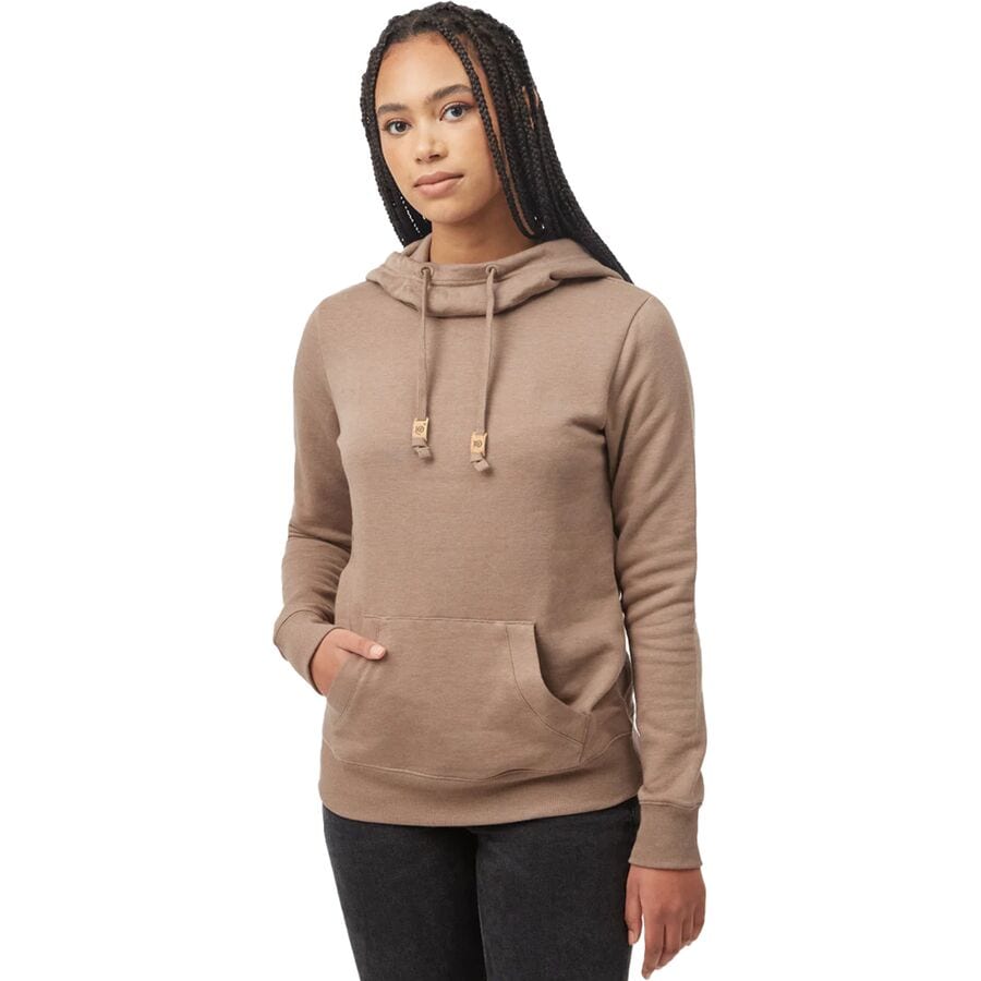 () ec[ fB[X c[t[X oV[ u[fB - EBY Tentree women TreeFleece Banshee Hoodie - Women's Pine Bark