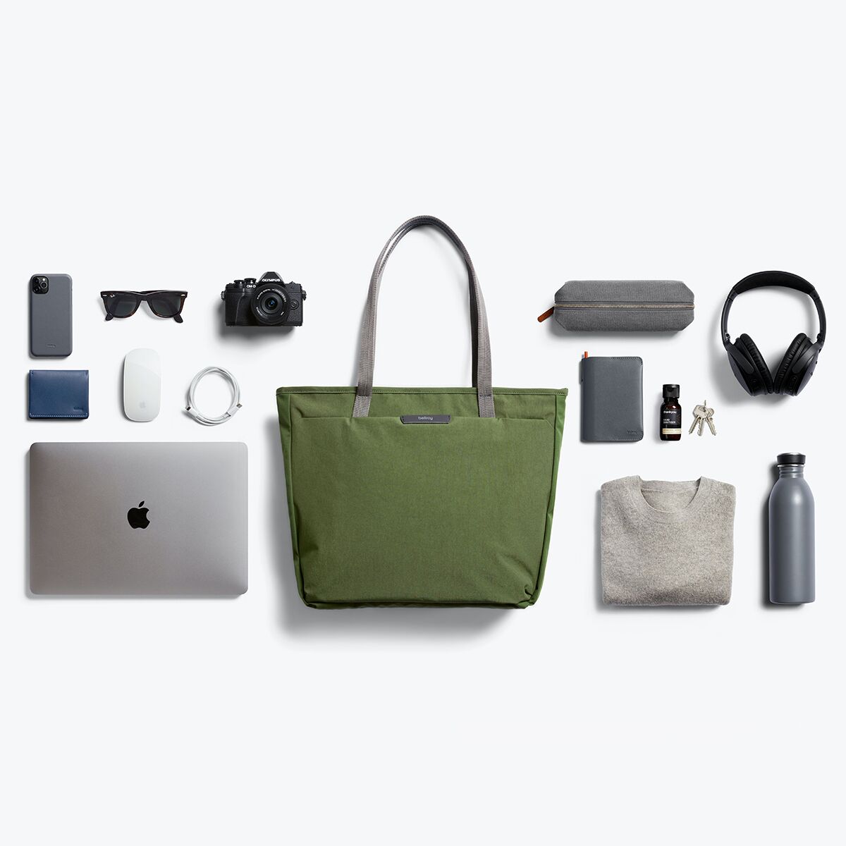 (取寄) ベルロイ トーキョー トート Bellroy Tokyo Tote Ranger Green 2