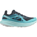 () T fB[X Eg tE gC jO V[Y - EBY Salomon women Ultra Flow Trail Running Shoe - Women's Carbon/Peacock Blue/White