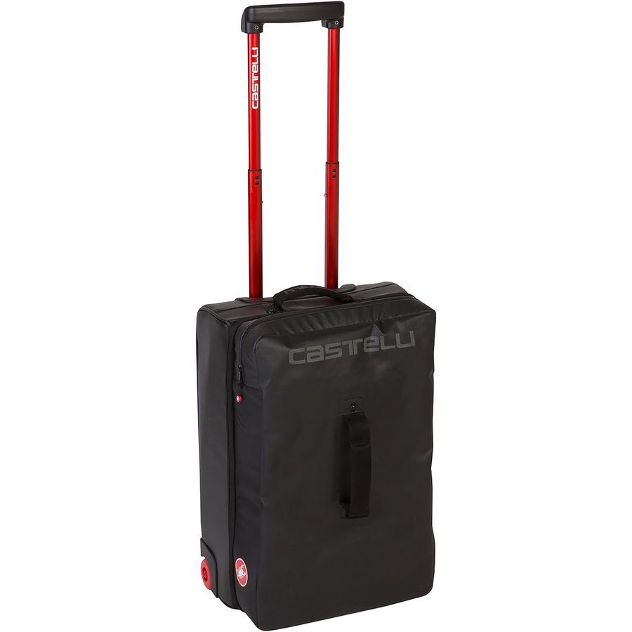 () JXe 21C` [O gx obO Castelli 21in Rolling Travel Bag Black