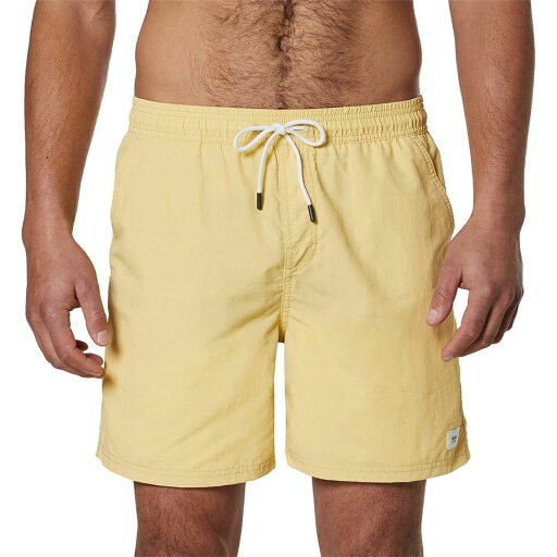 (取寄) ケイティン メンズ プールサイド ボレー スイム トランク - メンズ Katin men Poolside Volley Swim Trunk - Men's Corn Silk