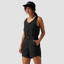 () obNJg[ fB[X Tb` bvXgbv p[ - EBY Backcountry women Wasatch Ripstop Romper - Women's Black