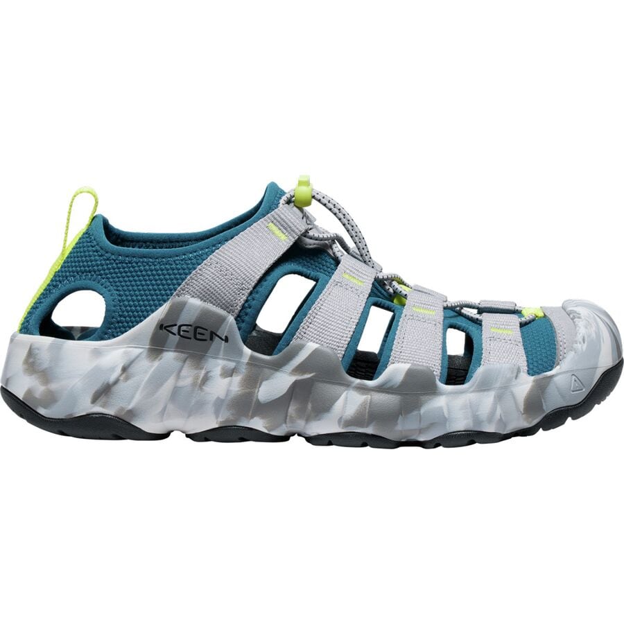 () L[ Y GC`c[ T_ - Y KEEN men Hyperport H2 Sandal - Men's Alloy/Legion Blue